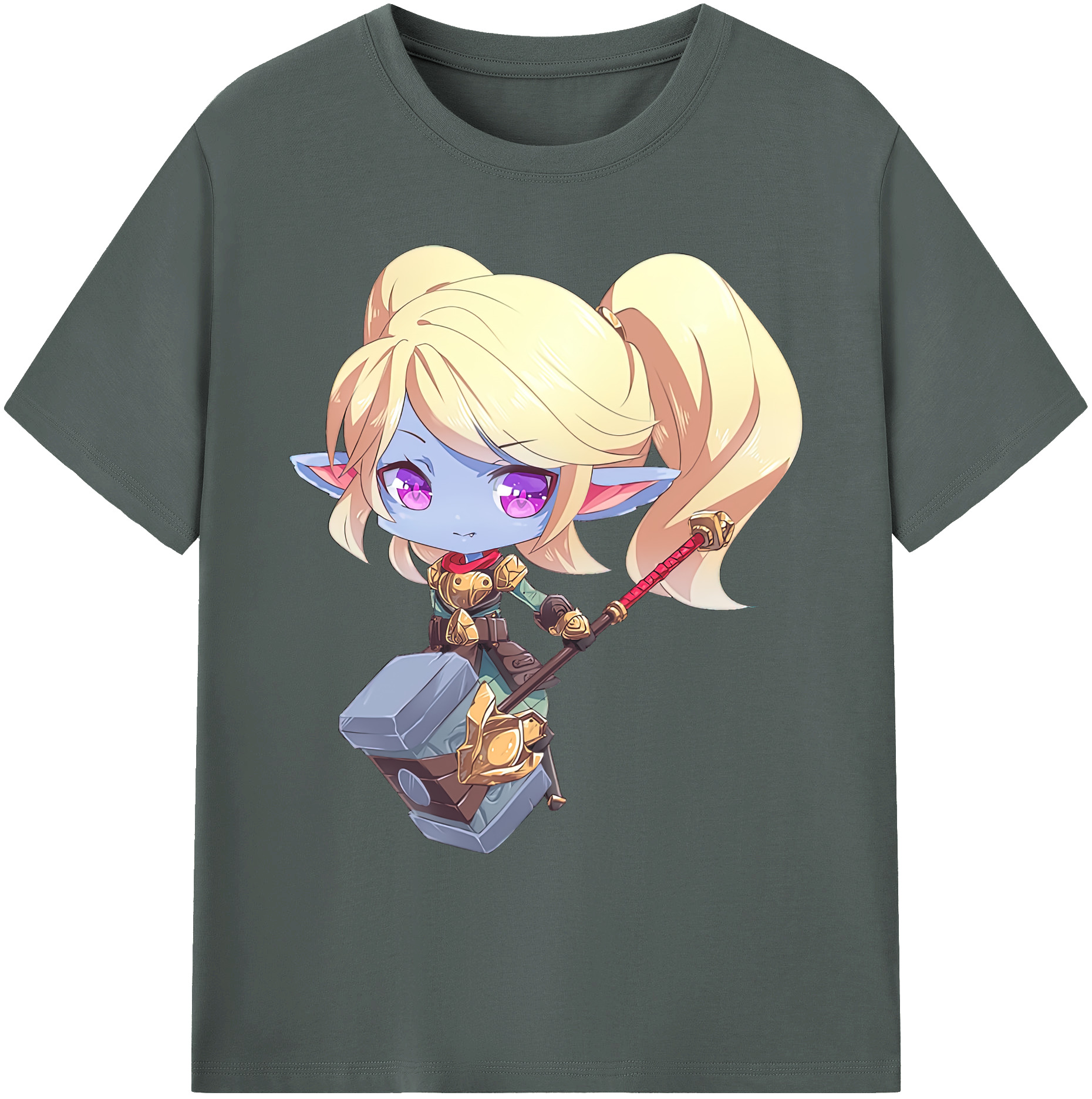 リーグ・オブ・レジェンド League of Legends LOL 綿100％ メンズ半袖Tシャツ｜肌触りやわらか＆通気性